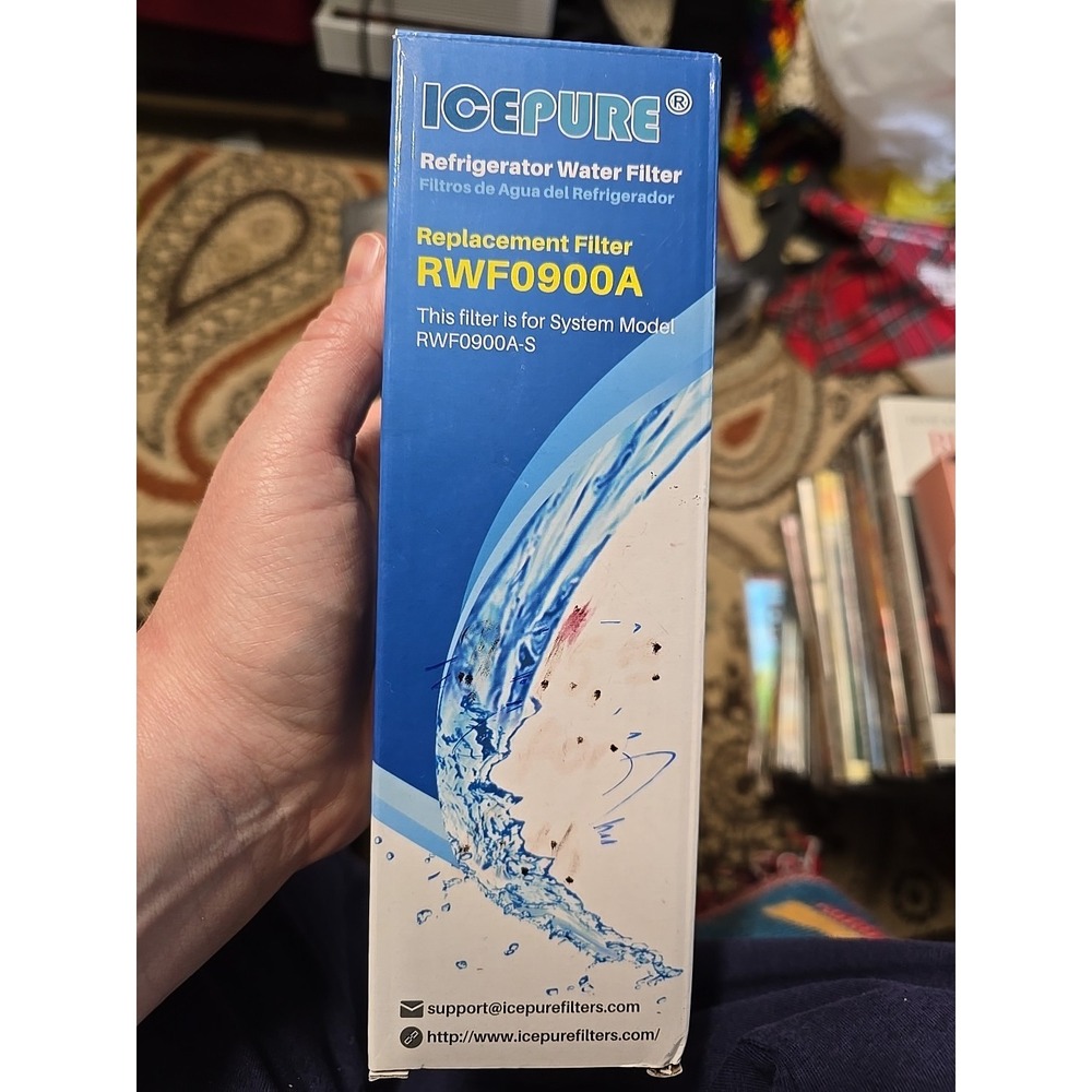 ICEPURE RWF0900A Refrigerator Water Filter Replacement Brand New Sealed In Box